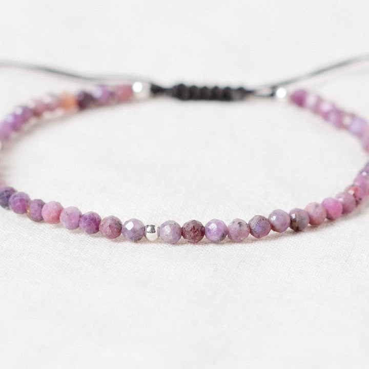 Natural Ruby Energy Anklet