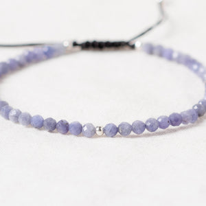Tanzanite Energy Anklet - AAA Premium Quality