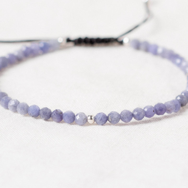 Tanzanite Energy Anklet - AAA Premium Quality