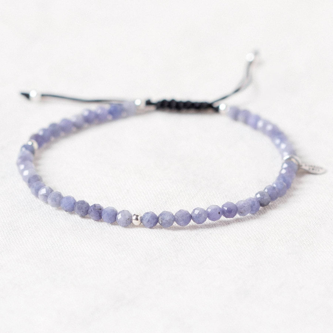 Tanzanite Energy Anklet - AAA Premium Quality