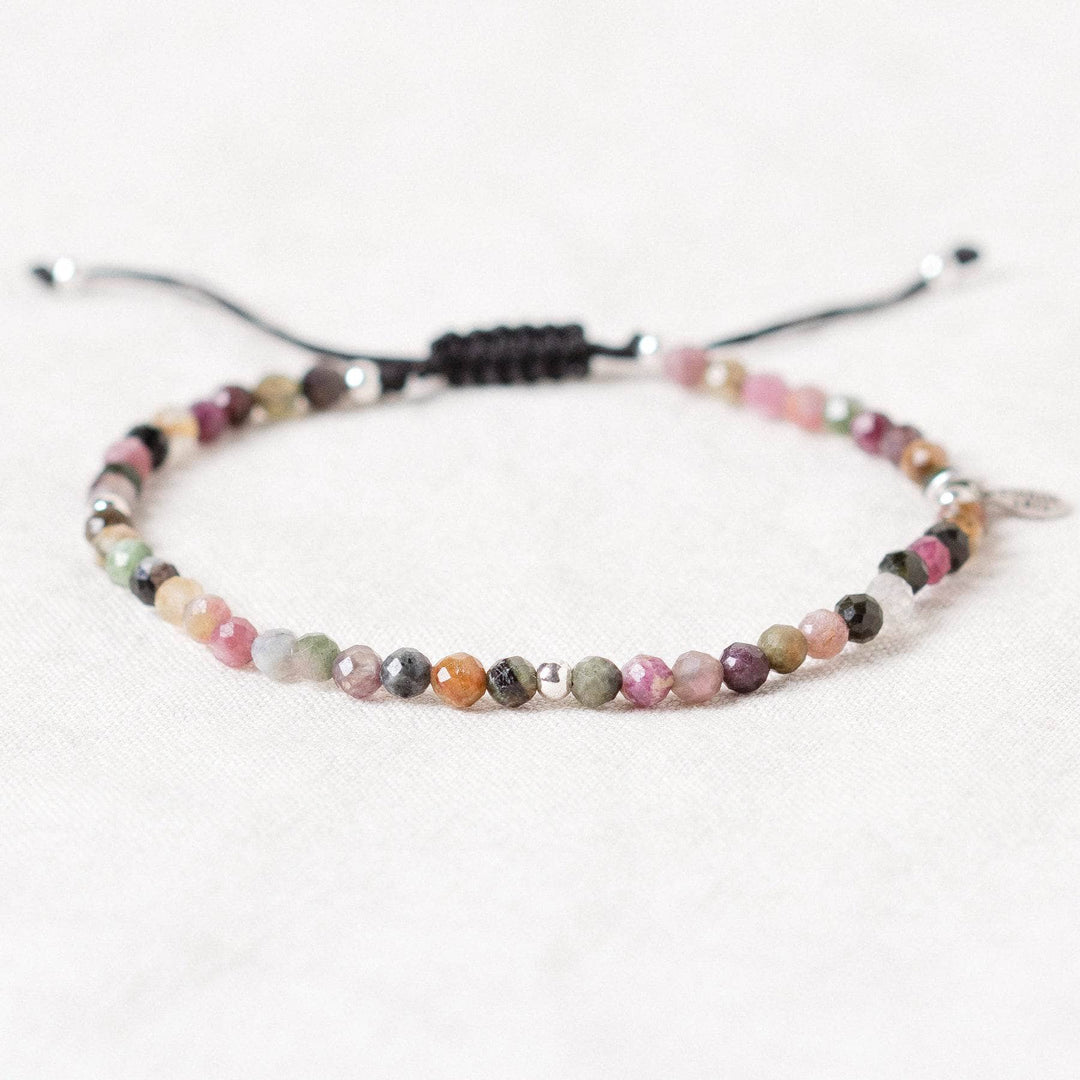 Rainbow Tourmaline Energy Anklet