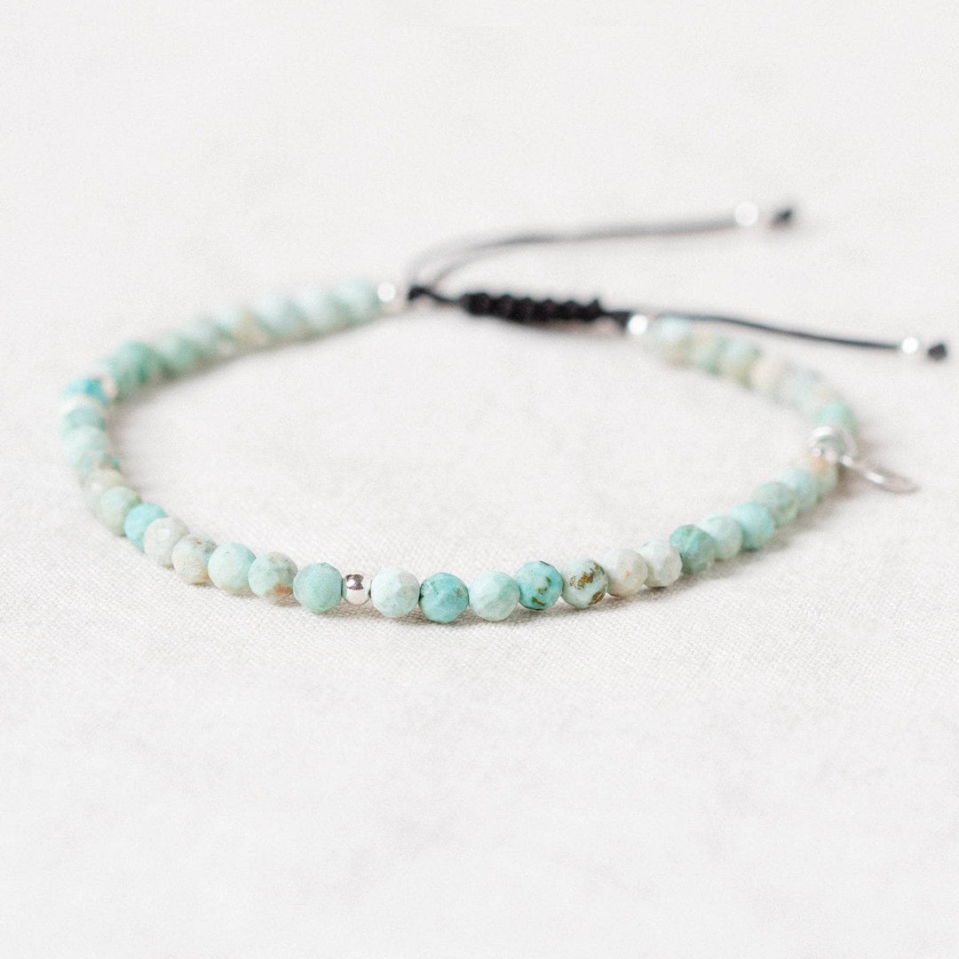 Genuine Peruvian Turquoise Energy Anklet