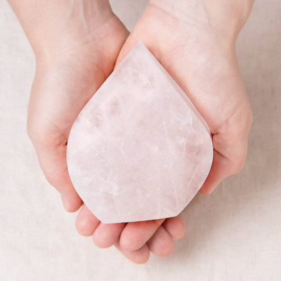 Crystal Quartz Flame Freeform Crystal