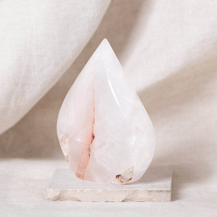 Crystal Quartz Flame Freeform Crystal