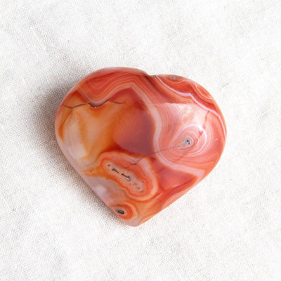 Carnelian Hearts - AAA Premium Quality