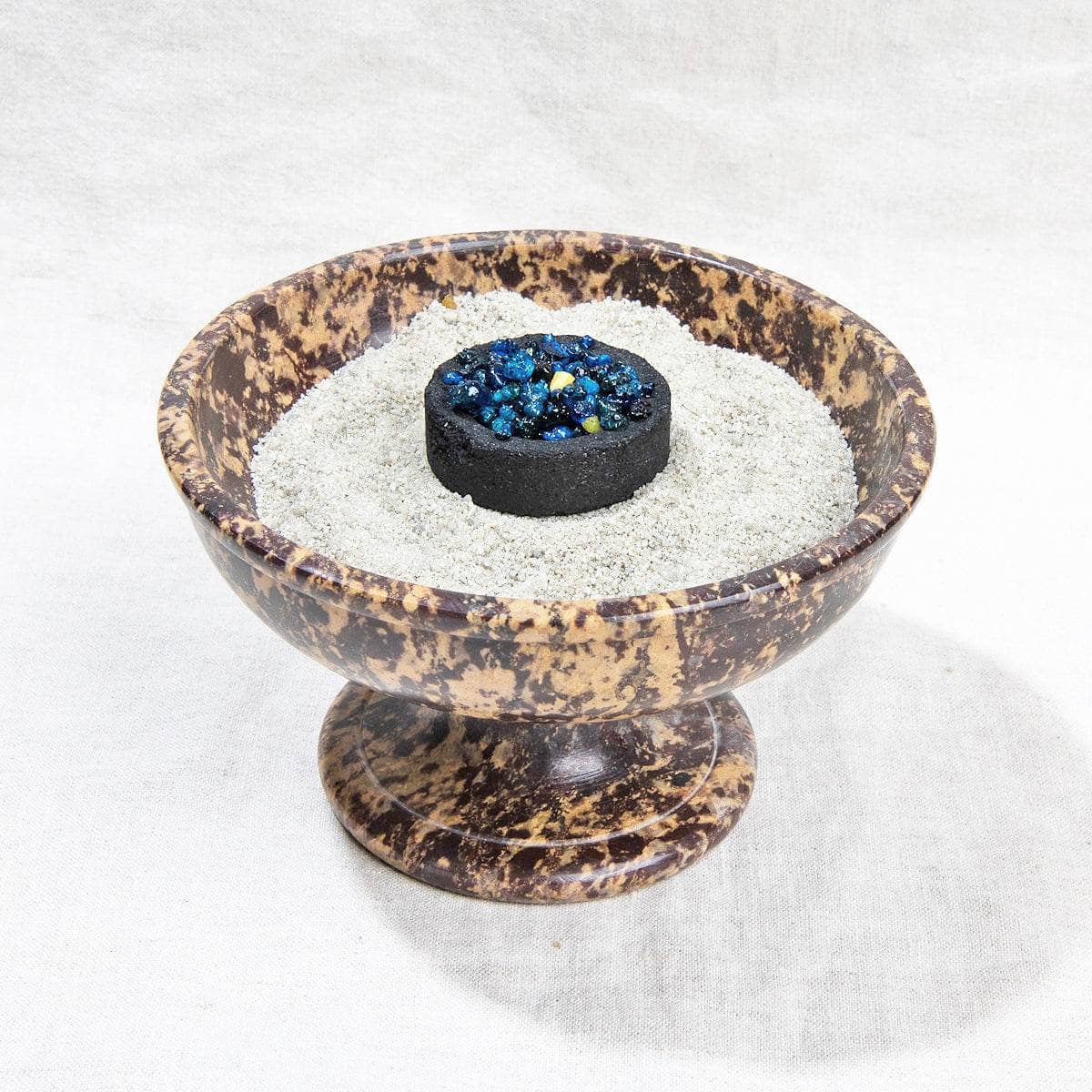 Large Soapstone Smudge Bowl Kit