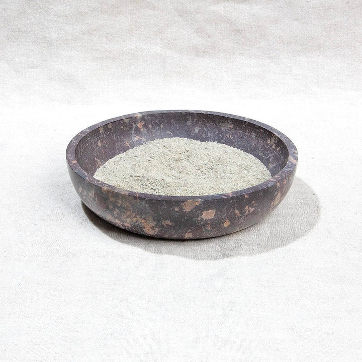 Natural Soapstone Smudge Bowl Kit