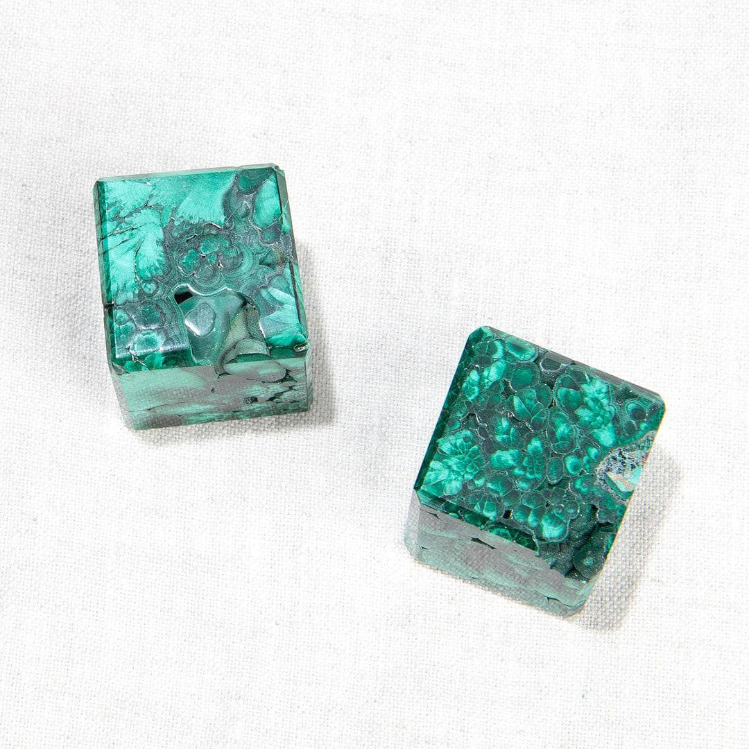 Malachite Cube - Rare Limited Edition