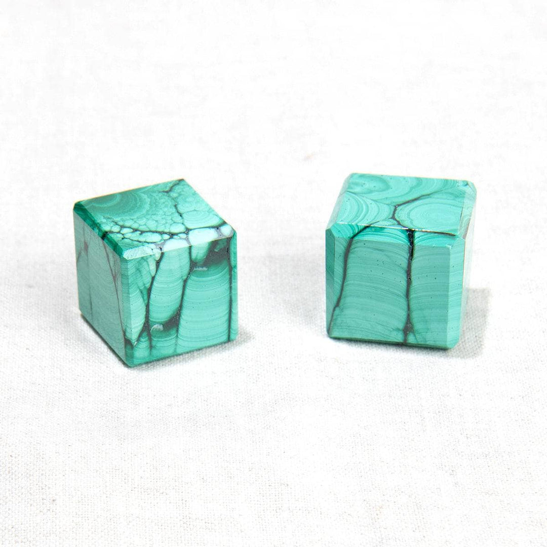 Malachite Cube - Rare Limited Edition