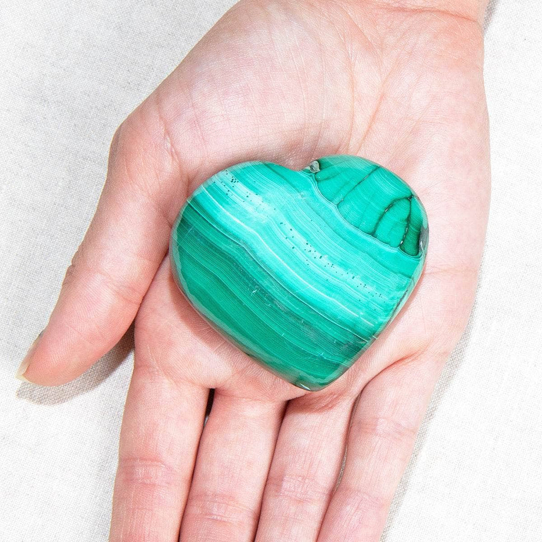 Malachite Heart - Rare Limited Edition