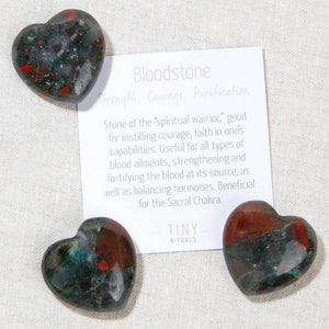 Bloodstone Mini Heart Set