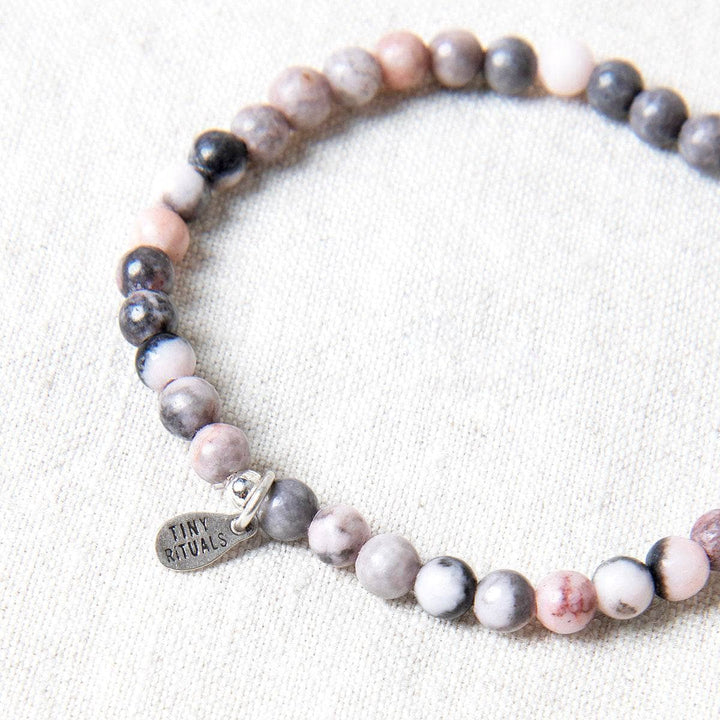 Pink Zebra Jasper Energy Bracelet