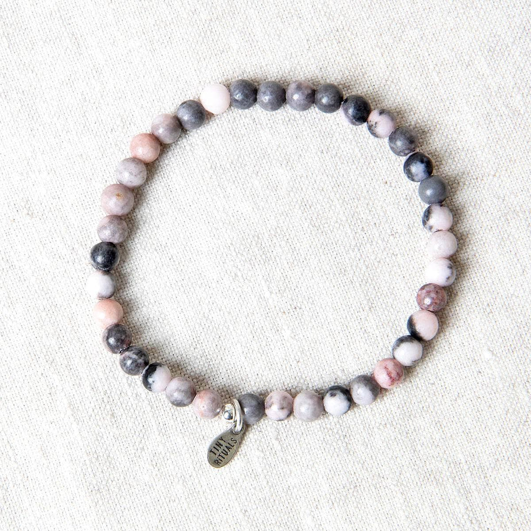 Pink Zebra Jasper Energy Bracelet