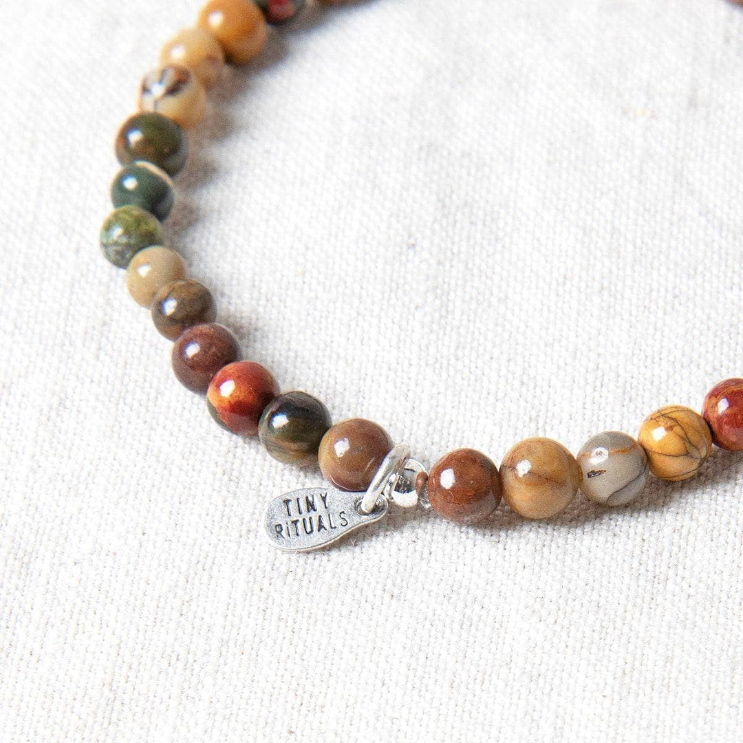 Natural Picasso Jasper Energy Bracelet