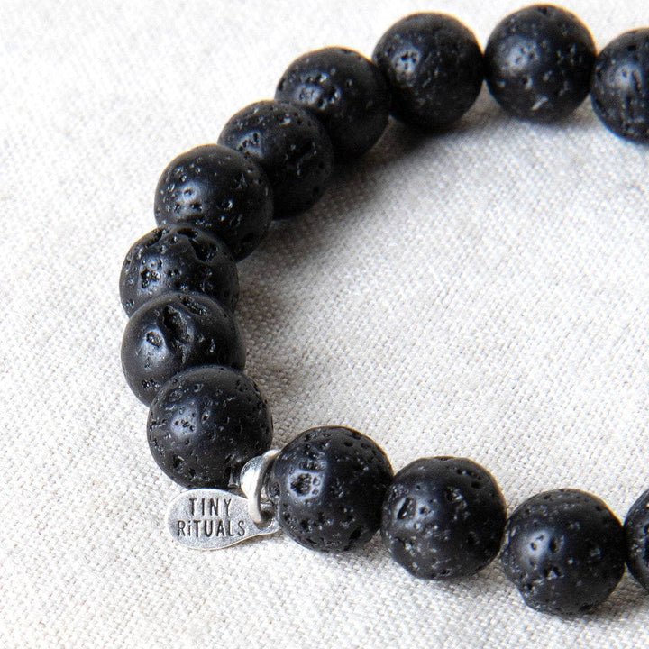 Lava Stone Energy Bracelet 8mm