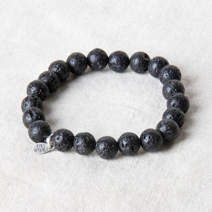 Lava Stone Energy Bracelet 8mm