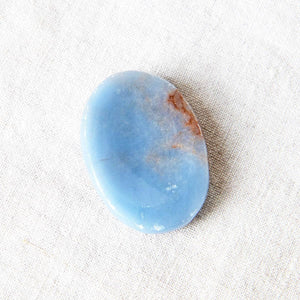 Angelite Worry Stone