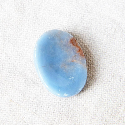 Angelite Worry Stone