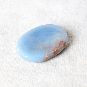 Angelite Worry Stone