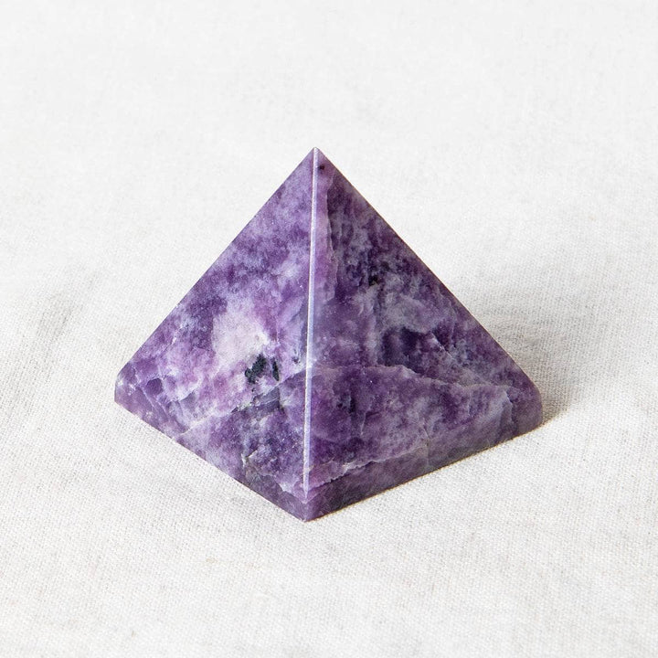 Lepidolite Pyramid