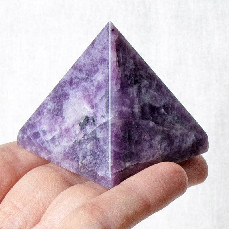 Lepidolite Pyramid