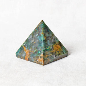 Chrysocolla Pyramid