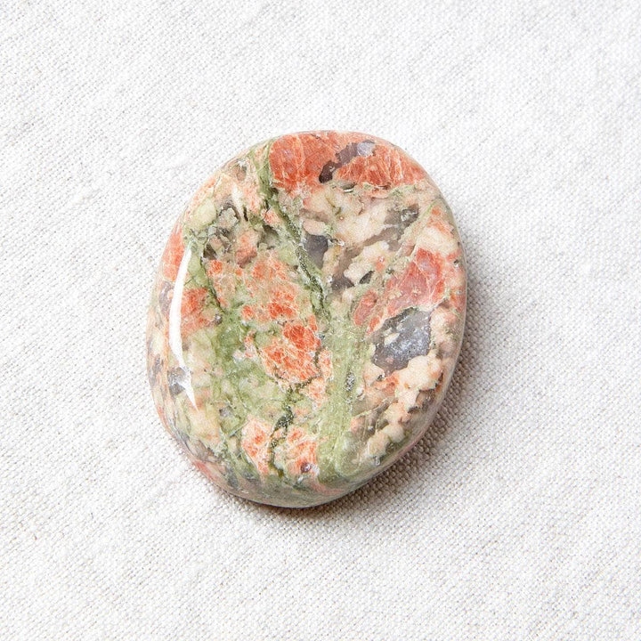 Unakite Worry Stone