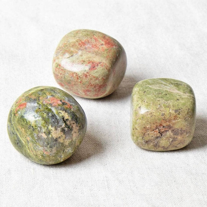 Unakite Stone Set