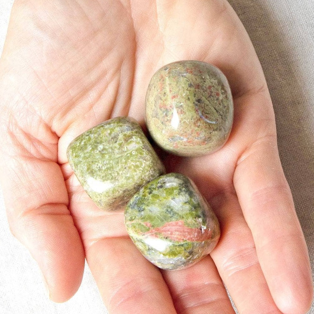 Unakite Stone Set