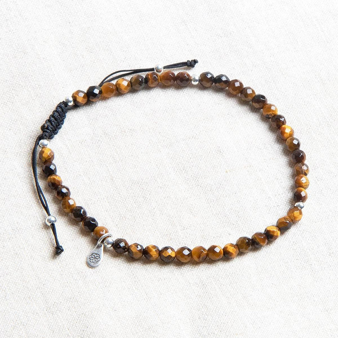 Tiger Eye Energy Anklet