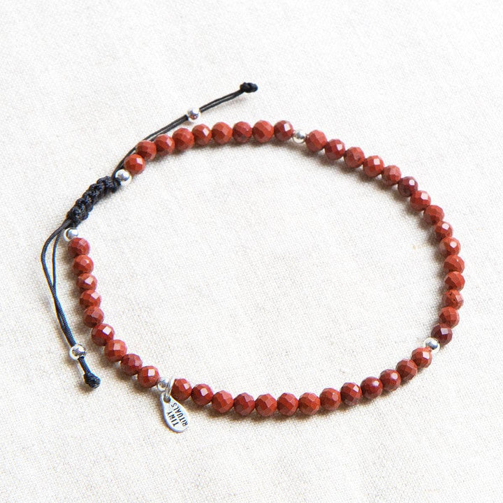 Red Jasper Energy Anklet