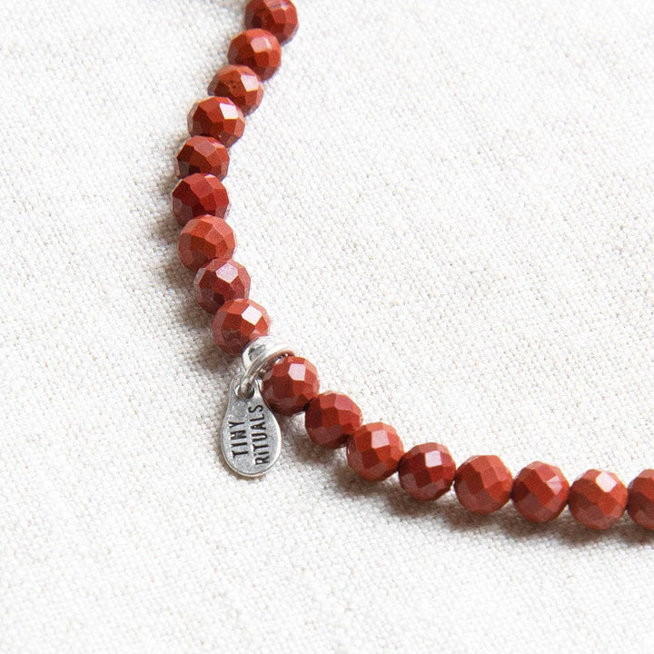 Red Jasper Energy Anklet