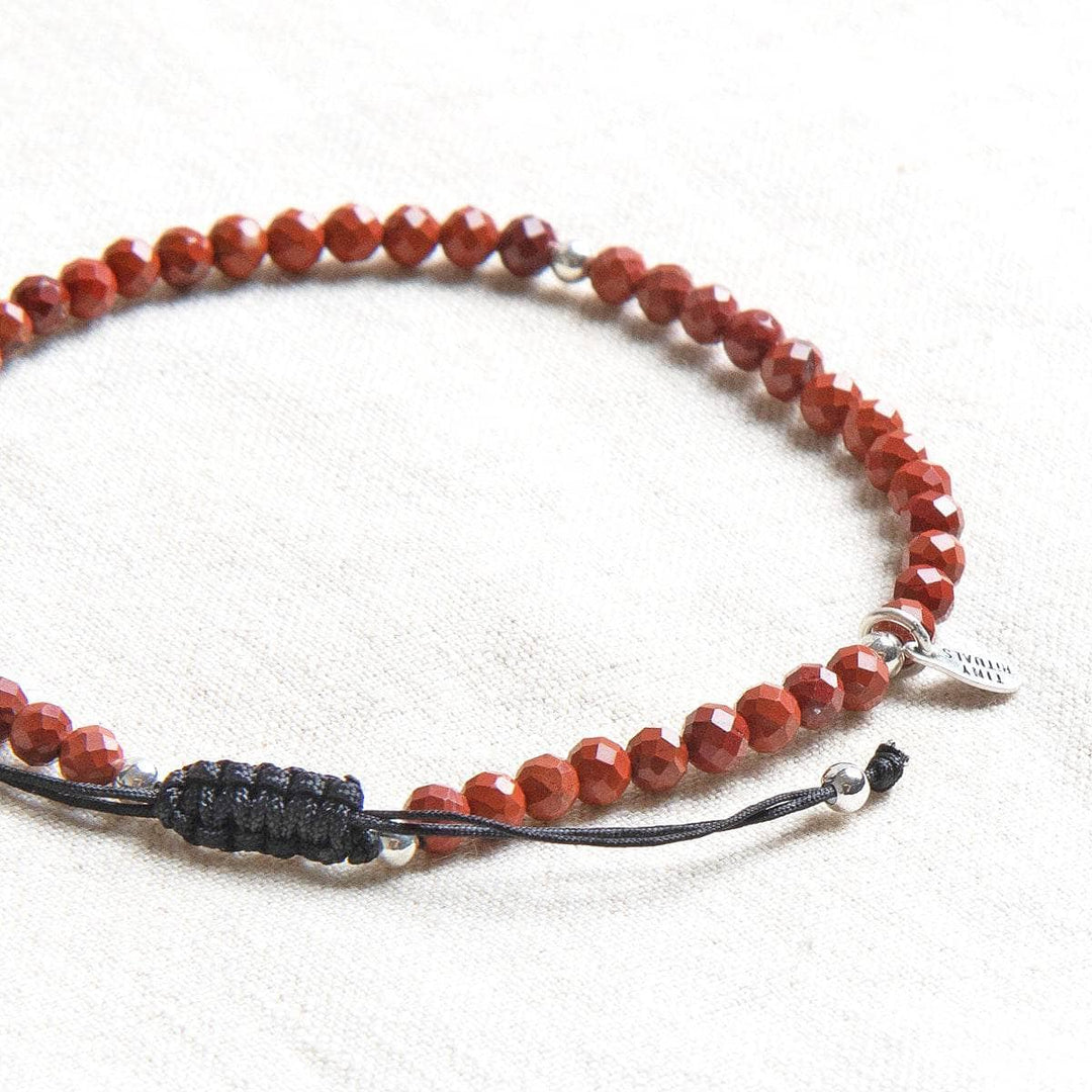 Red Jasper Energy Anklet