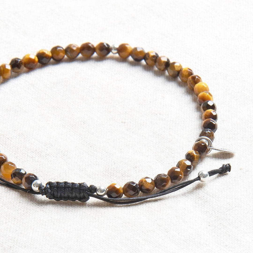 Tiger Eye Energy Anklet