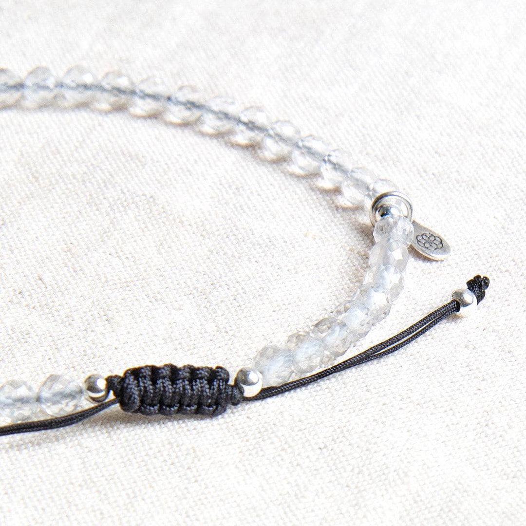 Clear Quartz Energy Anklet