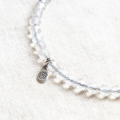 Clear Quartz Energy Anklet
