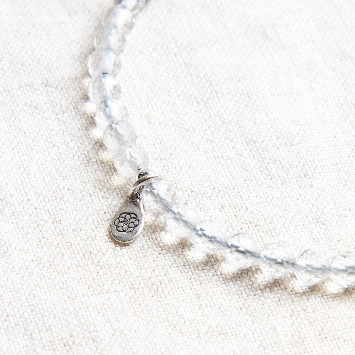 Clear Quartz Energy Anklet