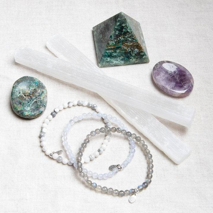 Selenite Crystal Recharging Wands