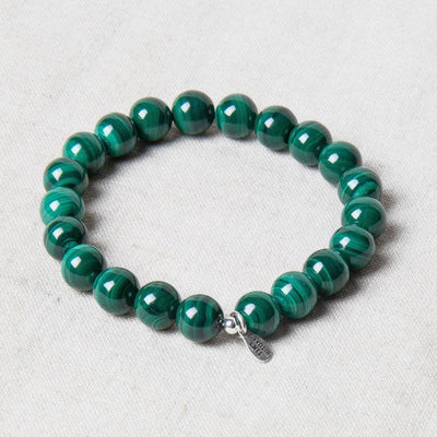 Genuine Real Malachite Energy Bracelet 8mm