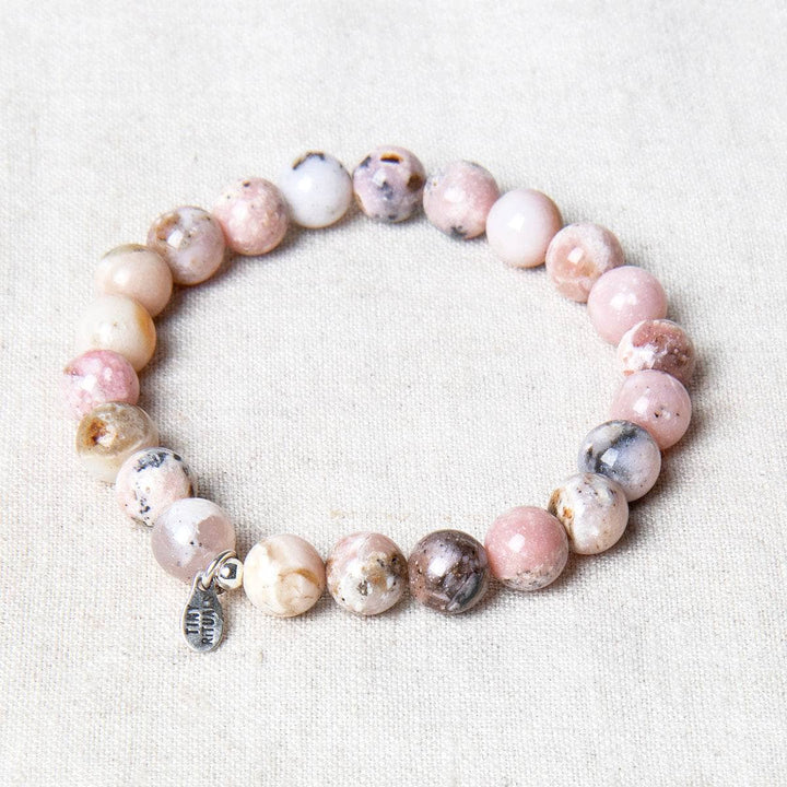 Peruvian Pink Opal Energy Bracelet 8mm