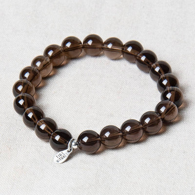 Smoky Quartz Energy Bracelet 8mm