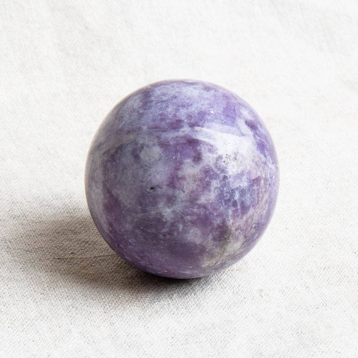 Lepidolite Sphere with Tripod