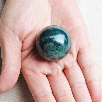 Bloodstone Sphere with Tripod