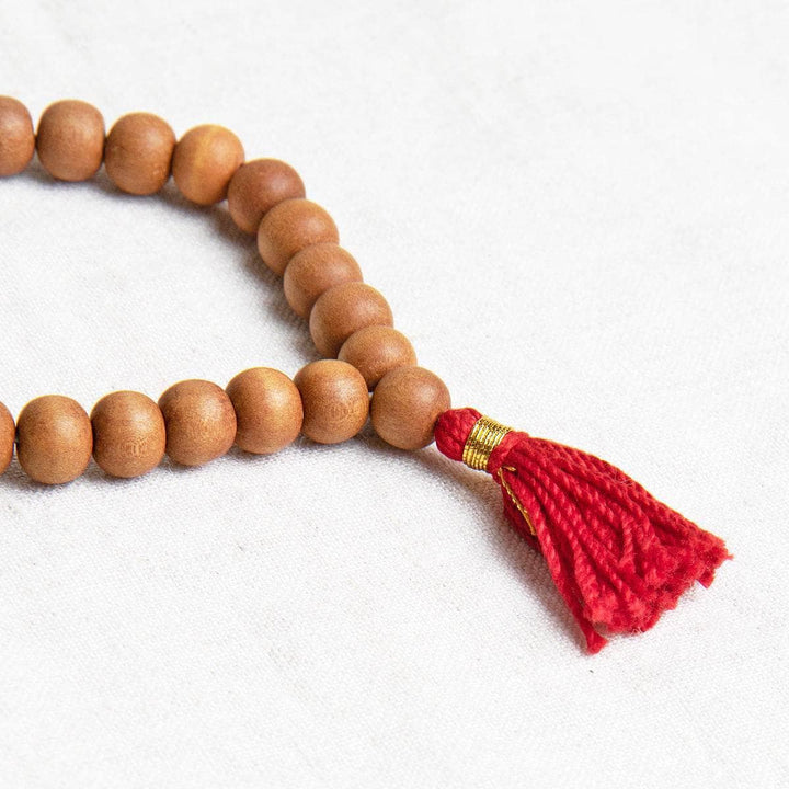 Sandalwood Wrist Mala