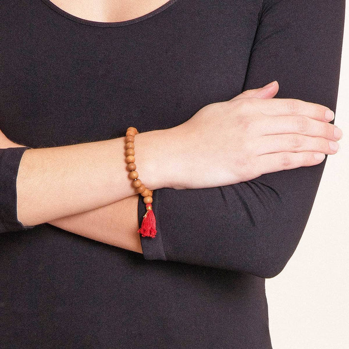 Sandalwood Wrist Mala