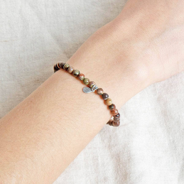 Natural Ocean Jasper Energy Bracelet