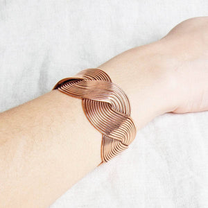Handcrafted Talia Copper Cuff