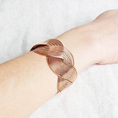 Handcrafted Talia Copper Cuff