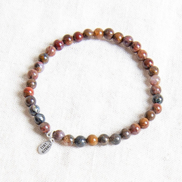 Natural African Pietersite Energy Bracelet