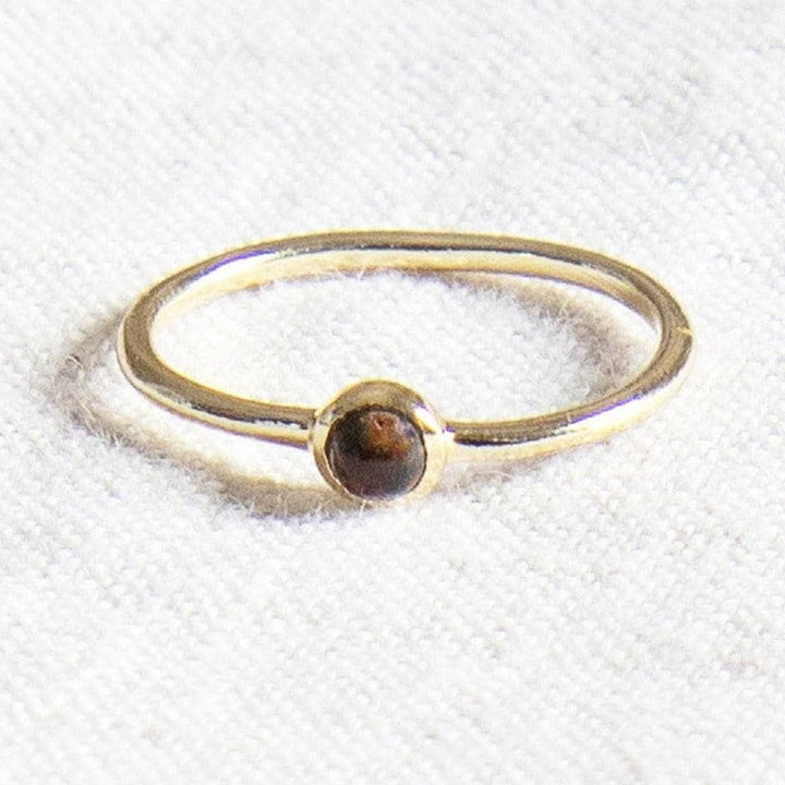 Bloodstone Silver or Gold Ring